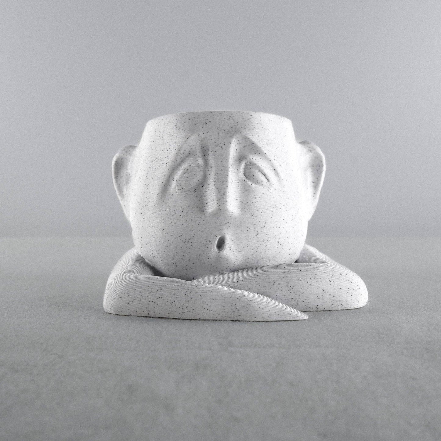Moody Face Pot