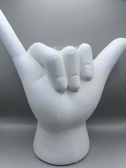 hang loose planter Peace Sign or Hang Loose Sign Planter